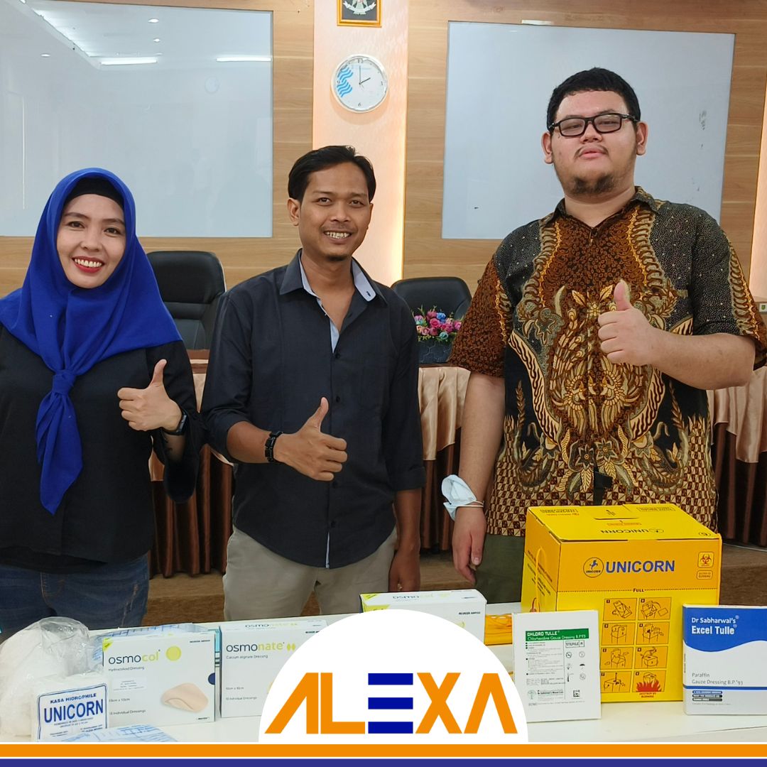 Presentasi Produk Perawatan Luka, RSUD Sekayu, Sumatera Selatan (30 Agustus 2023)