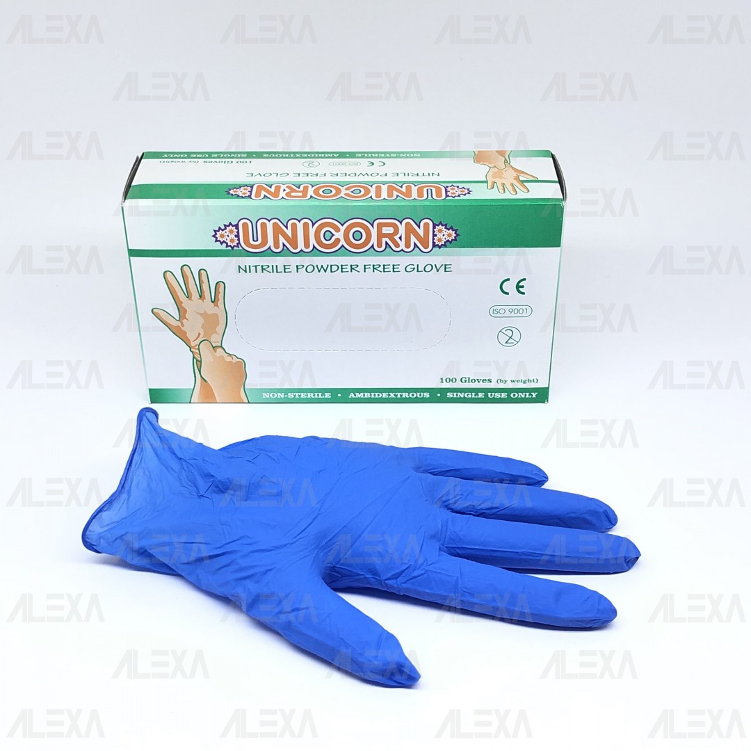 UNICORN Nitrile Powder-Free Examination Gloves 