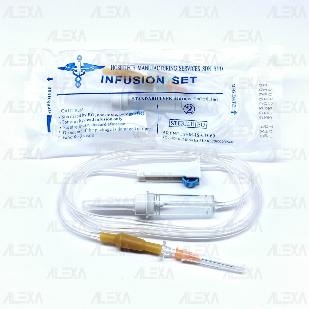 HOSPITECH INFUSION SET (CHILD - 60 DROPS/ML)