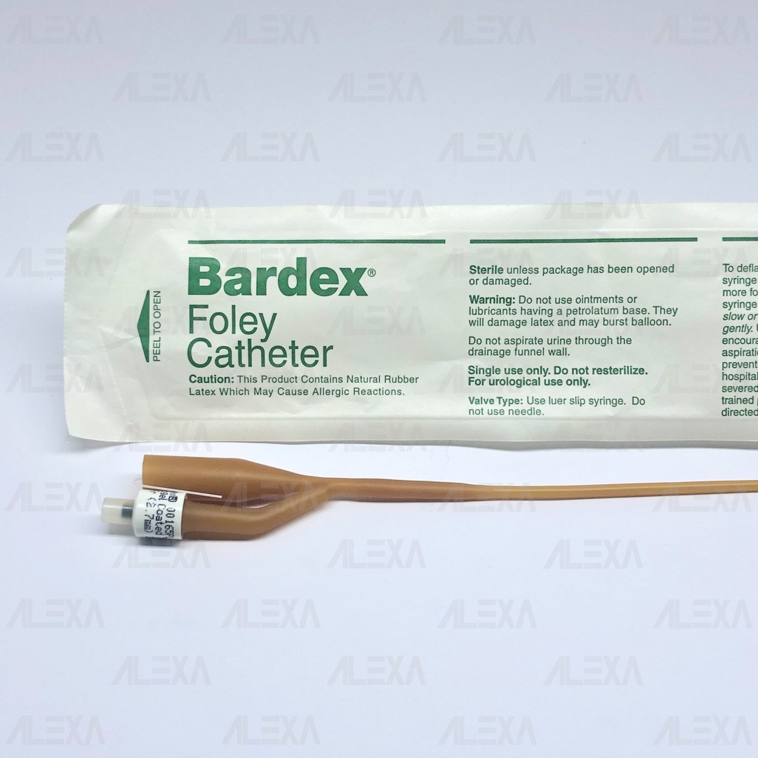 BARDEX HYDROGEL-COATED 2-WAY FOLEY CATHETER (PEDIATRIC)