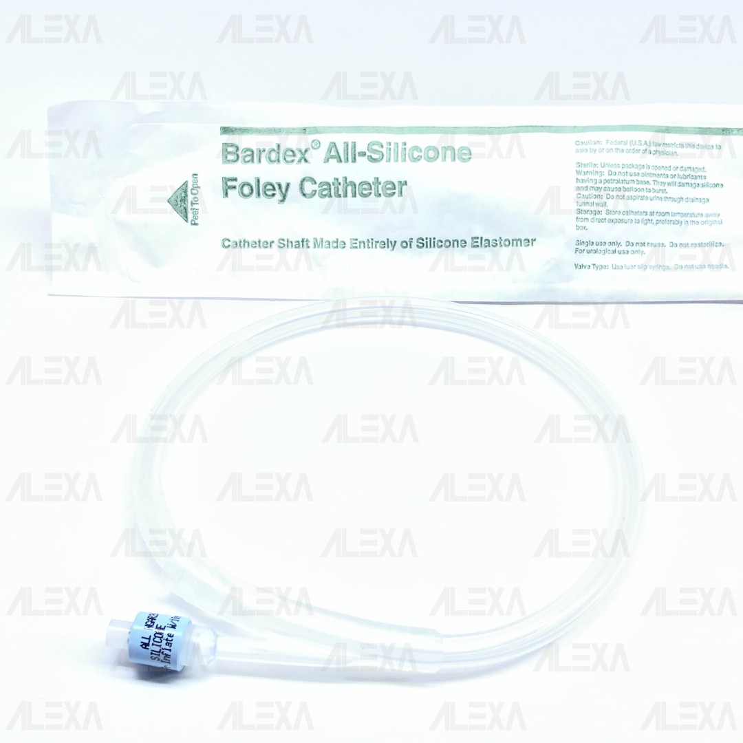 BARDEX ALL-SILICONE 2-WAY FOLEY CATHETER