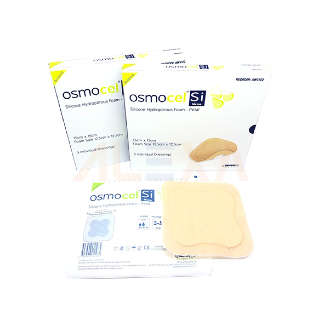 OSMOCEL® Si SILICONE HYDROPOROUS FOAM (PETAL BORDERED)