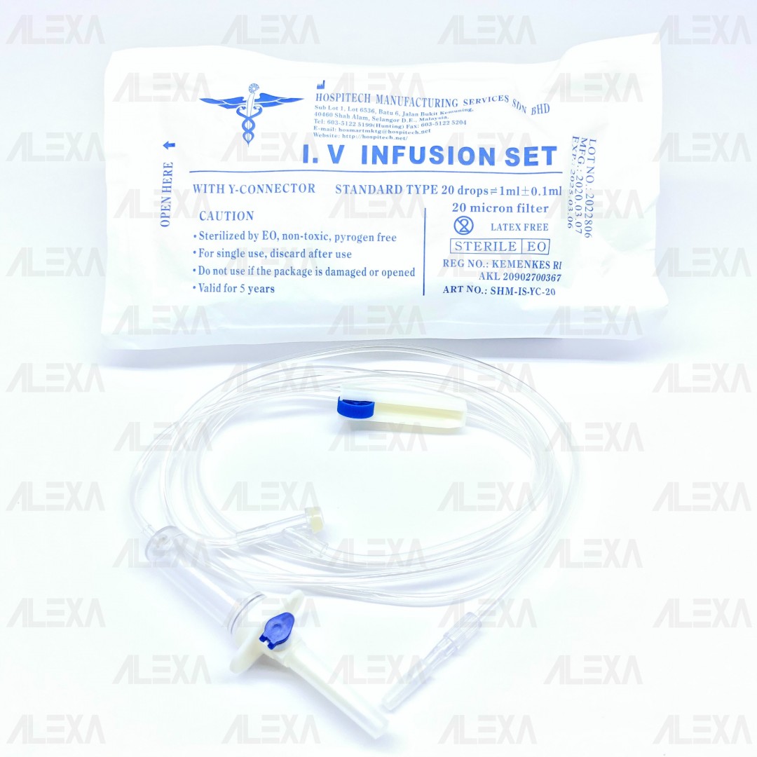 HOSPITECH INFUSION SET Y-CONNECTOR (ADULT)