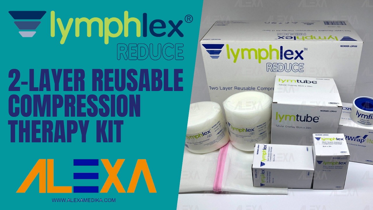 Penggunaan Perban Kompresi Lymphlex Reduce Two-Layer Reusable Compression Therapy Kit
